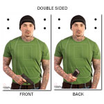Double Sided Shoot / No-Shoot Paper Target