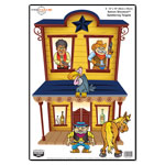 PREGAME Saloon Shootout 12"x18" (8 Target Pack)