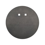 AR500 8" Diameter Pistol Target