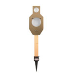 IDPA Harmonic Target with Ground Stake Base