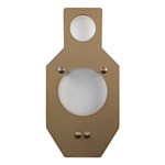 IDPA Harmonic Handgun Target - with 2x4 Mount