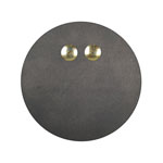 Reflex Head Assy: 8" Round x 3/8" AR500