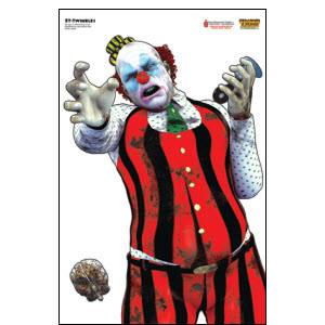 Clown Zombie Target