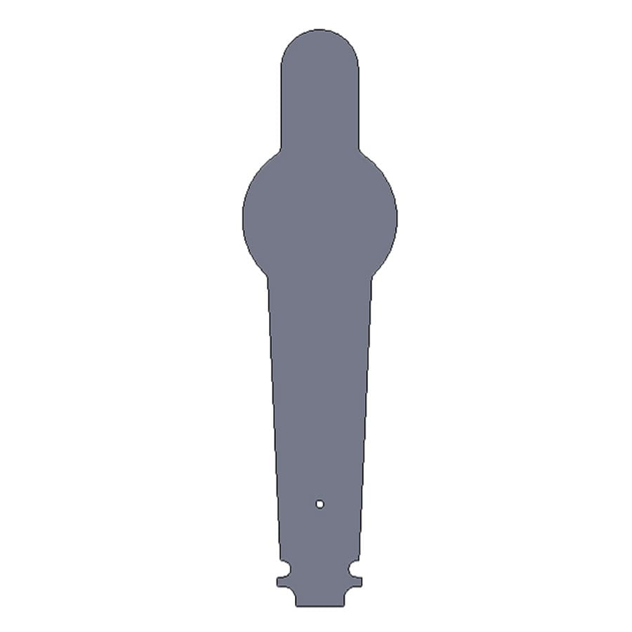 USPSA Mini Popper Plate