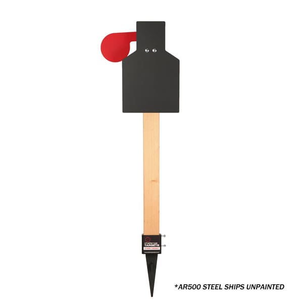 Handgun Paddle Target - Torso Stop Plate